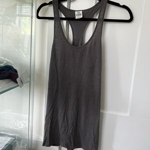 Women’s Victoria’s Secret PINK size S gray tank top racerback